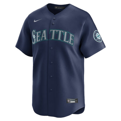 Seattle Mariners Road Limited Men Jersey - Navy