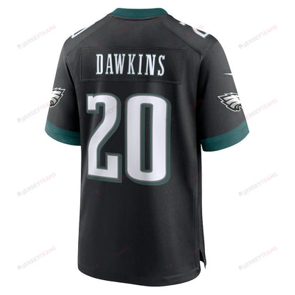 Brian Dawkins 20 Philadelphia Eagles Alternate Game Men Jersey - Black