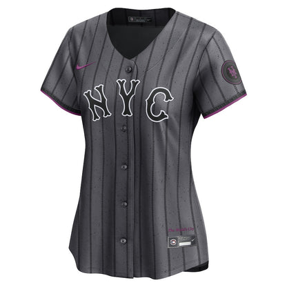 Pete Alonso 20 New York Mets 2024 City Connect Limited Women Jersey - Graphite