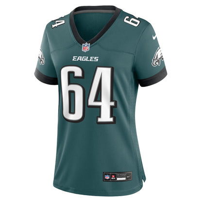 Brett Toth 64 Philadelphia Eagles Women Game Jersey - Midnight Green