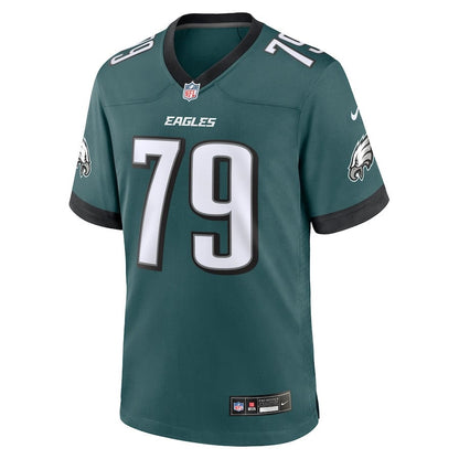 Lecitus Smith 79 Philadelphia Eagles Game Men Jersey - Midnight Green