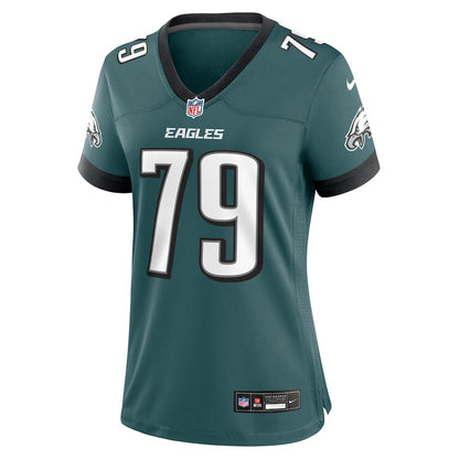 Lecitus Smith 79 Philadelphia Eagles Women Game Jersey - Midnight Green