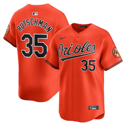 Adley Rutschman 35 Baltimore Orioles Alternate Limited Men Jersey - Orange