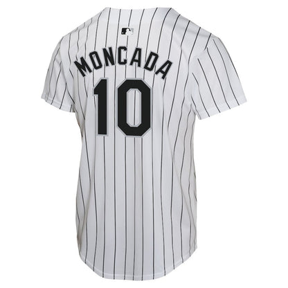Yoan Moncada 10 Chicago White Sox Home Game Player YOUTH Jersey - White