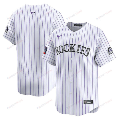 Colorado Rockies 2024 MLB World Tour Mexico City Series Home Limited Men Jersey - White