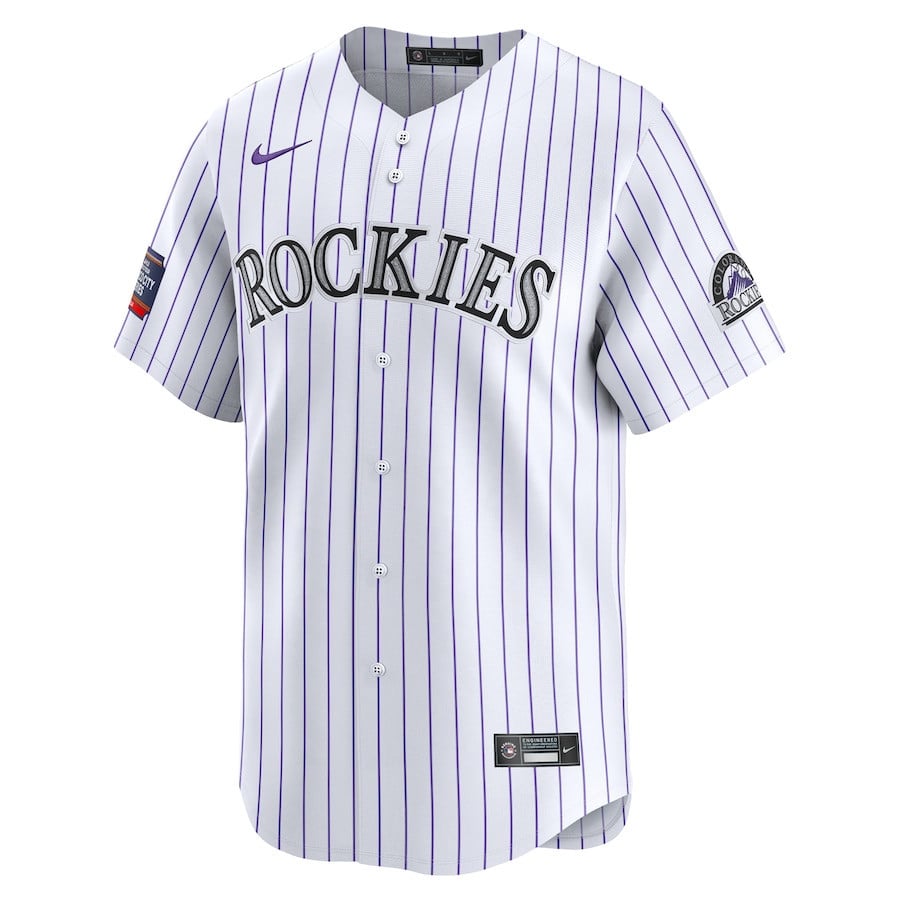 Colorado Rockies 2024 MLB World Tour Mexico City Series Home Limited Men Jersey - White