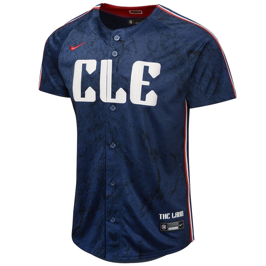 Jose Ramirez 11 Cleveland Guardians 2024 City Connect Limited YOUTH Jersey - Navy