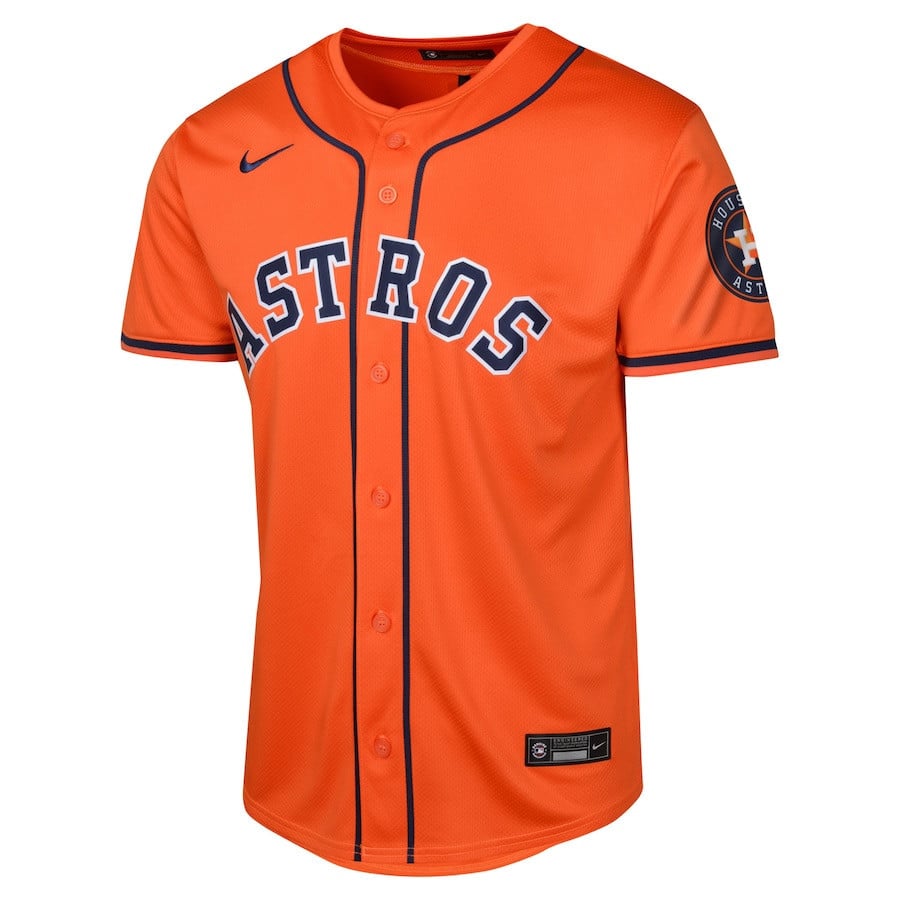 Houston Astros Alternate Limited YOUTH Jersey - Orange