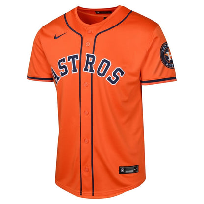 Houston Astros Alternate Limited YOUTH Jersey - Orange