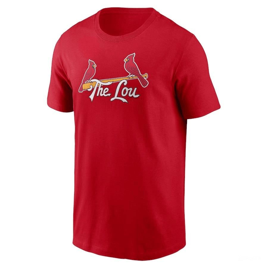 Paul Goldschmidt 46 St. Louis Cardinals 2024 City Connect Fuse Name & Number T-Shirt - Red