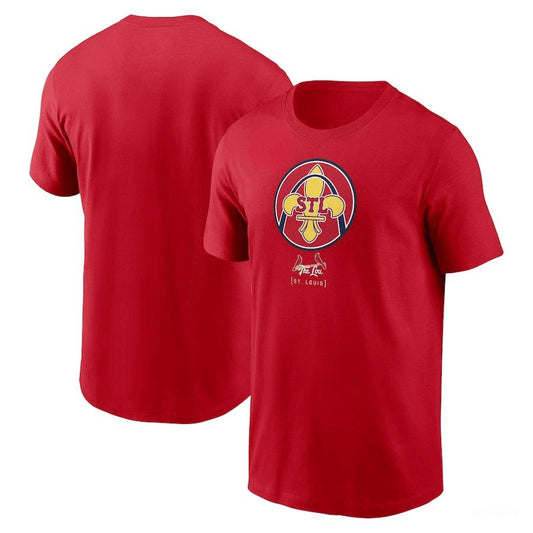 St. Louis Cardinals 2024 City Connect Large Logo T-Shirt - Red