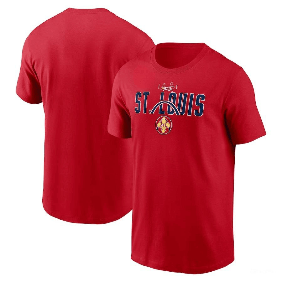 St. Louis Cardinals 2024 City Connect Graphic T-Shirt - Red