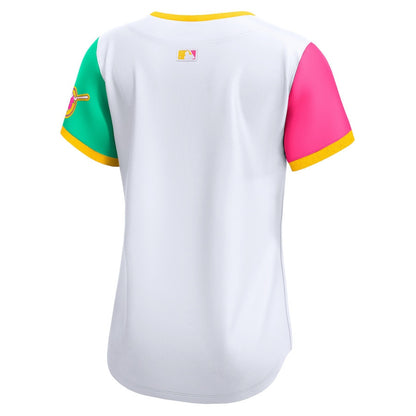 San Diego Padres City Connect Limited Women Jersey - White