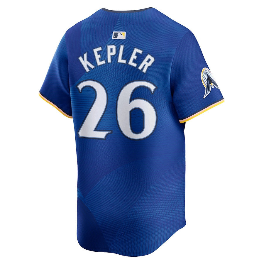 Max Kepler 26 Minnesota Twins 2024 City Connect Limited Men Jersey - Royal