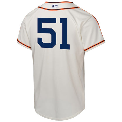 Jung Hoo Lee 51 San Francisco Giants 2024 Rickwood Classic Limited Player YOUTH Jersey - Cream