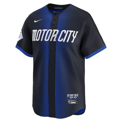 Mark Canha 21 Detroit Tigers 2024 City Connect Limited Men Jersey - Navy