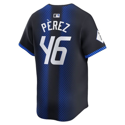 Wenceel Perez 46 Detroit Tigers 2024 City Connect Limited Men Jersey - Navy