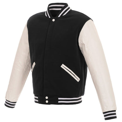 Washington Commanders Reversible Fleece Full-Snap Jacket - Men's Black
