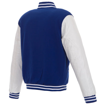 New York Mets Reversible Fleece Full-Snap Jacket - Men's