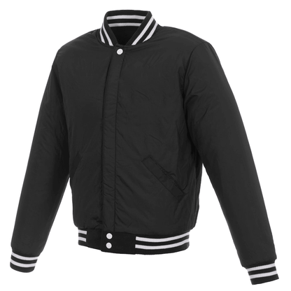 Cleveland Guardians Reversible Fleece Full-Snap Jacket - Men's Navy