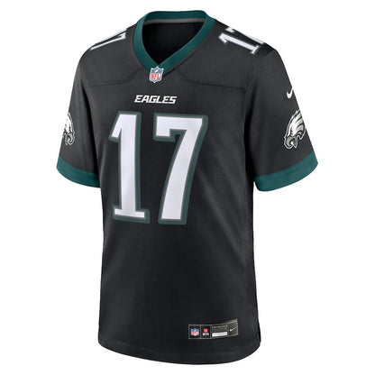 Nakobe Dean 17 Philadelphia Eagles Alternate Game Men Jersey - Black