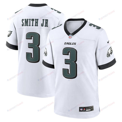 Nolan Smith 3 Philadelphia Eagles White Game Men Jersey - White