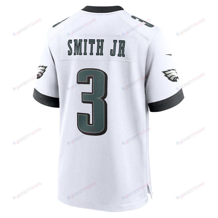 Nolan Smith 3 Philadelphia Eagles White Game Men Jersey - White