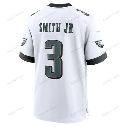 Nolan Smith 3 Philadelphia Eagles White Game Men Jersey - White