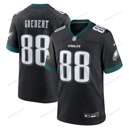 Dallas Goedert 88 Philadelphia Eagles Alternate Game Men Jersey - Black
