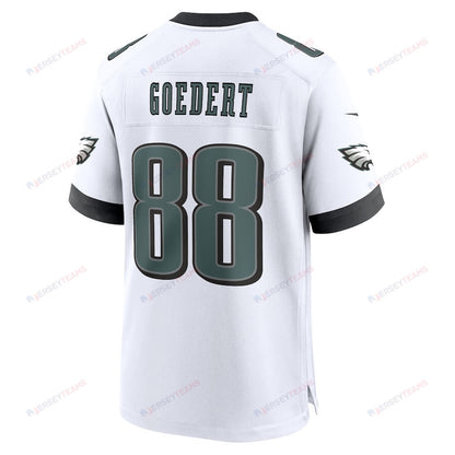 Dallas Goedert 88 Philadelphia Eagles Nike White Game Men Jersey - White