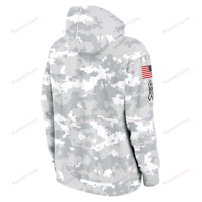 Washington Commanders 2024 Salute to Service Club Fleece Pullover Men Hoodie - Arctic Camo