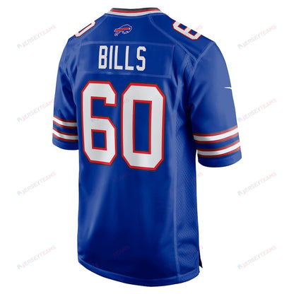Keaton Bills 60 Buffalo Bills Game Men Jersey - Royal