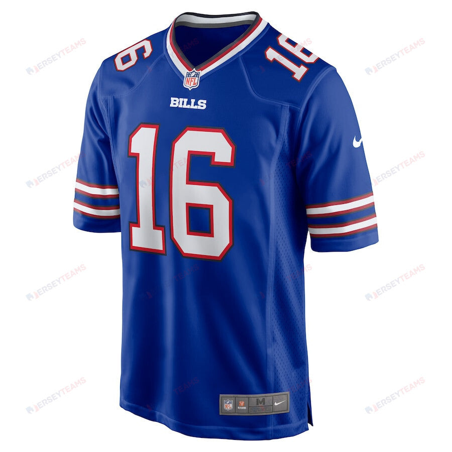 Xavier Johnson 16 Buffalo Bills Game Men Jersey - Royal