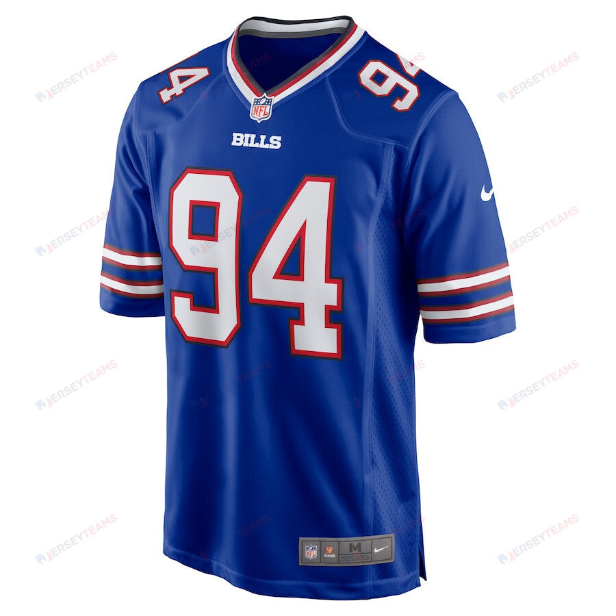 Dawuane Smoot 94 Buffalo Bills Game Men Jersey - Royal