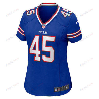 Deion Jones 45 Buffalo Bills Women's Game Jersey - Royal