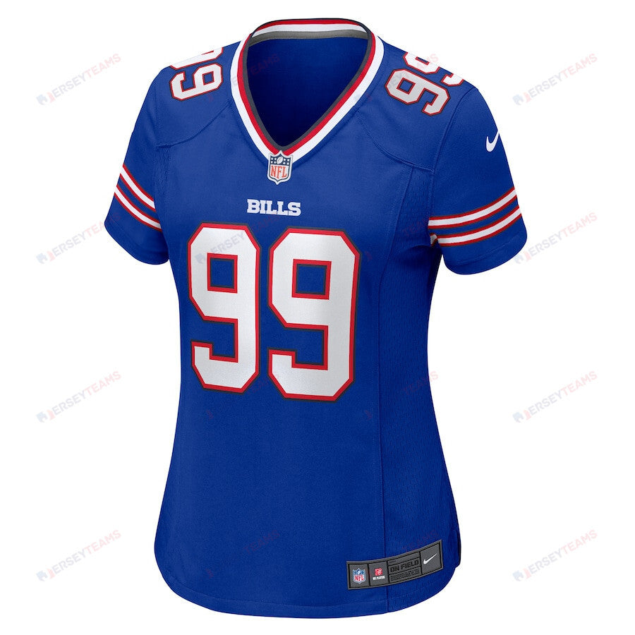 Casey Toohill 99 Buffalo Bills Women's Game Jersey - Royal