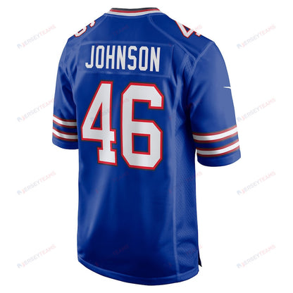 Jaquan Johnson 46 Buffalo Bills Game Jersey - Royal