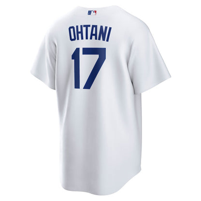 Shohei Ohtani 17 Los Angeles Dodgers 2024 World Series Home Player Men Jersey - White