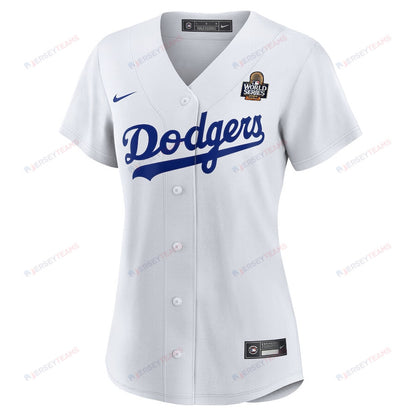 Shohei Ohtani 17 Los Angeles Dodgers Women's 2024 World Series Home Jersey - White