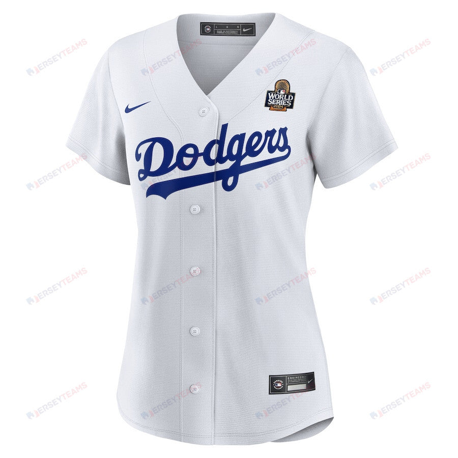 Mookie Betts 50 Los Angeles Dodgers Women's 2024 World Series Home Jersey - White