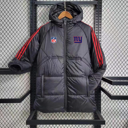 New York Giants Puffer Coat Down Jacket - Black
