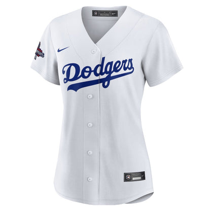 Los Angeles Dodgers Women's 2024 World Series Champions Home Player Jersey - White