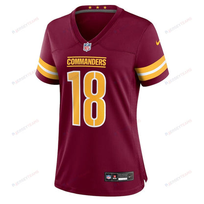 Marcus Mariota 18 Washington Commanders Women's Game Jersey - Burgundy