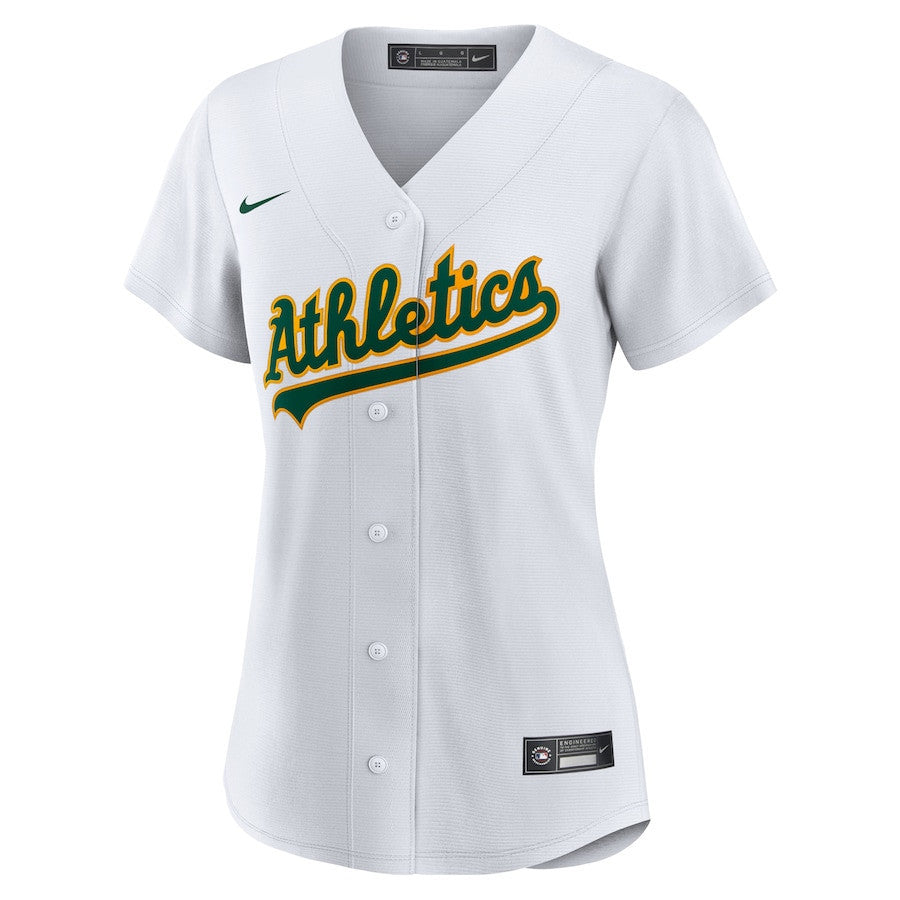 Zack Gelof 20 Oakland Athletics Women's Home Jersey - White