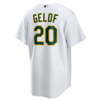 Zack Gelof 20 Oakland Athletics Home Men Jersey - White