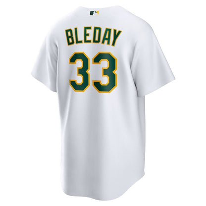 JJ Bleday 33 Oakland Athletics Home Men Jersey - White