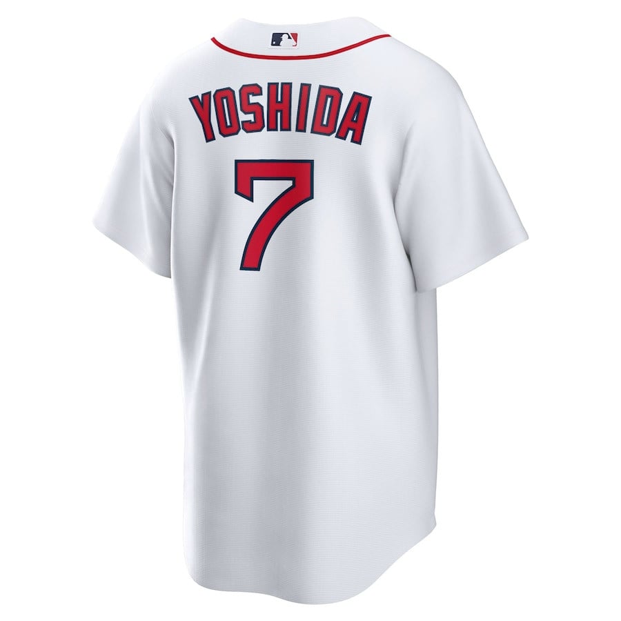 Masataka Yoshida 7 Boston Red Sox Player Men Jersey - White