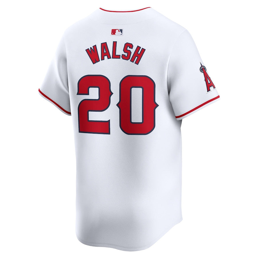 Jared Walsh 20 Los Angeles Angels Home Limited Player Men Jersey - White