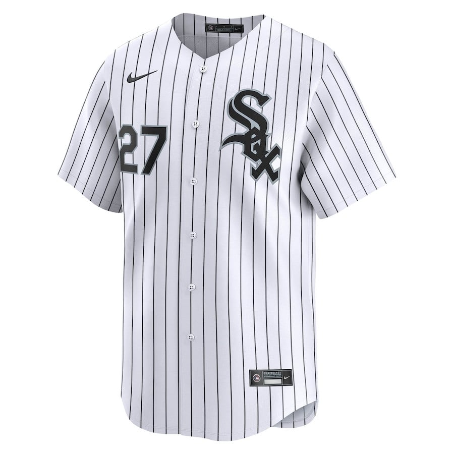 Lucas Giolito 27 Chicago White Sox Home Limited Player Men Jersey - White