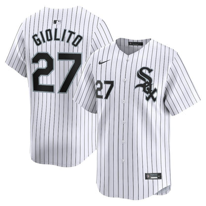 Lucas Giolito 27 Chicago White Sox Home Limited Player Men Jersey - White